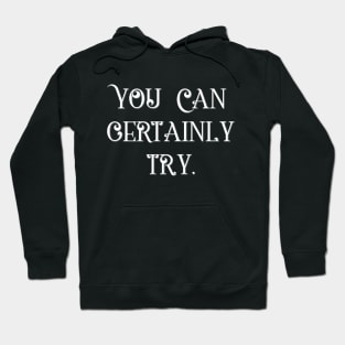 You Can Certainly Try - Dungeon Master Hoodie